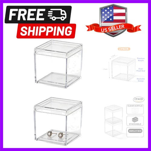 Small acrylic box clear boxes - box,