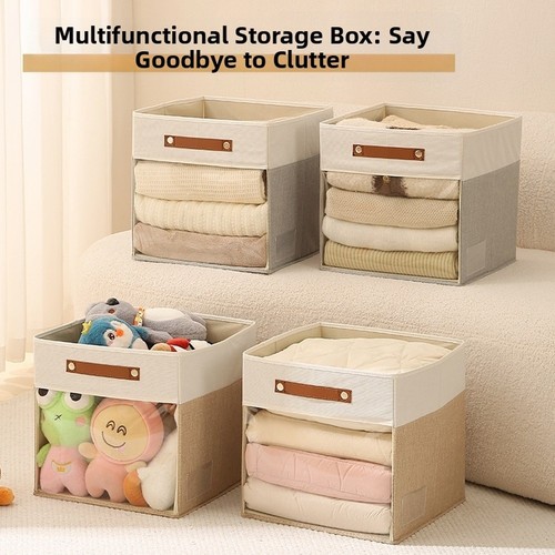 Gray beige foldable storage - gray,