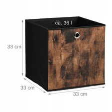 6pcs XL Fabric Storage Boxes