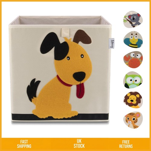 Charming dog toy storage box - storage,