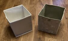 2 X Storage Boxes 27x27x27cm