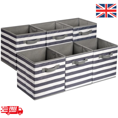 Foldable fabric storage cubes - foldable,