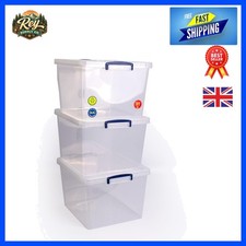 3-Pack Transparent Nestable